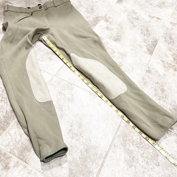 Impact Equestrian Women’s Mid Rise Riding Pants Stretchy Zip Closure Size 28/6 - Picture 5 of 9